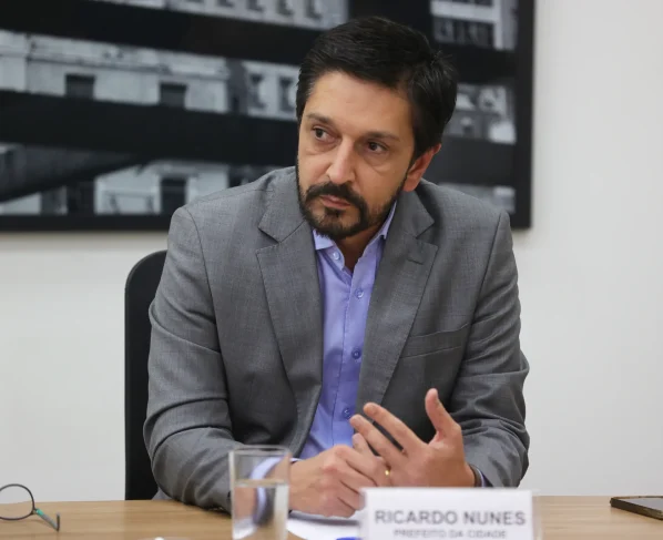 Prefeito de São Paulo Ricardo Nunes (MDB)