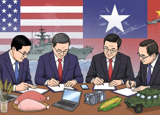 Taiwan EUA acordo comercial