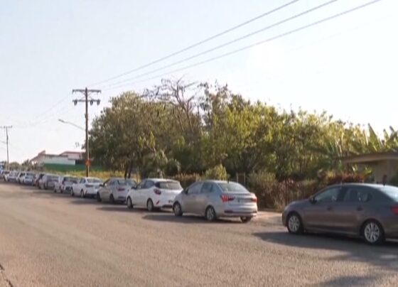 fila combustível Cuba