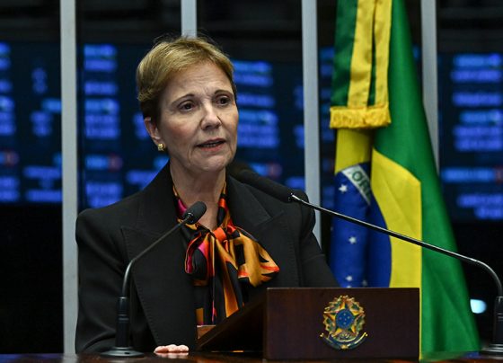 Em discurso, à tribuna, senadora Tereza Cristina (PP-MS).