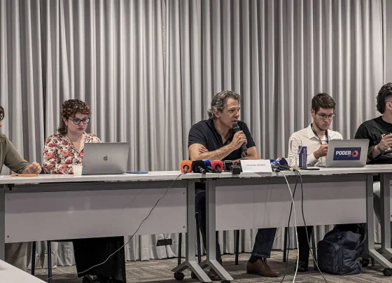 Fernando Haddad em café da manhã com jornalistas, em São Paulo