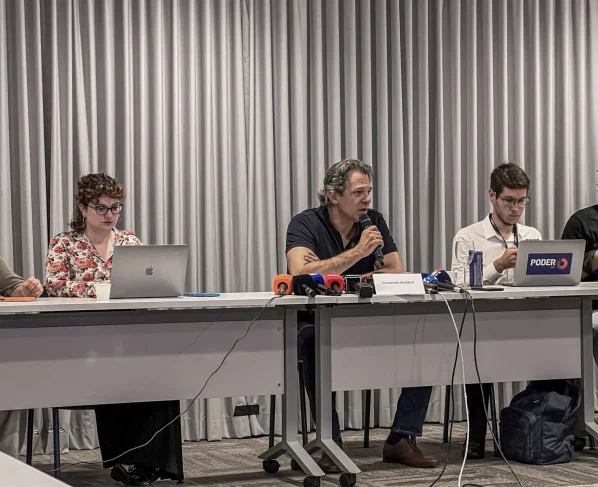 Fernando Haddad em café da manhã com jornalistas, em São Paulo