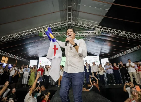 Na inauguração do Hospital da Criança, João Campos (PSB) se despede da prefeitura do Recife para ser candidato ao governo do estado