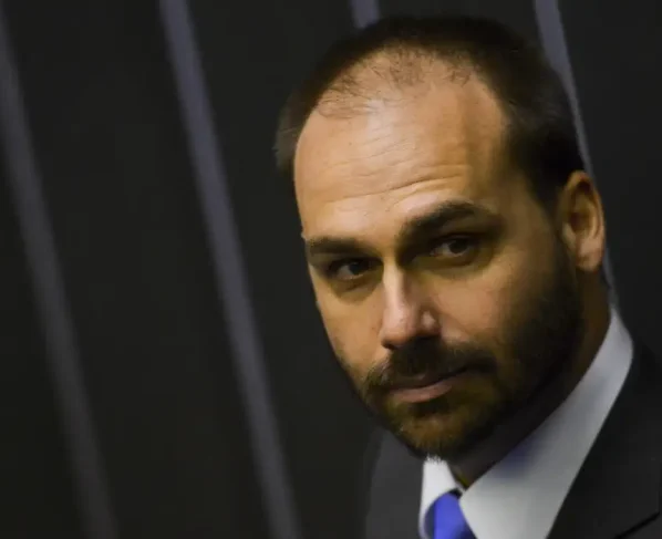 Deputado licenciado Eduardo Bolsonaro (PL-SP)