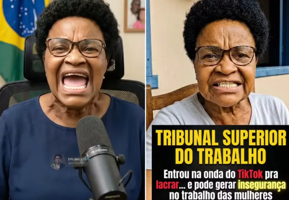 Personagem de IA é retratada como uma mulher idosa e negra