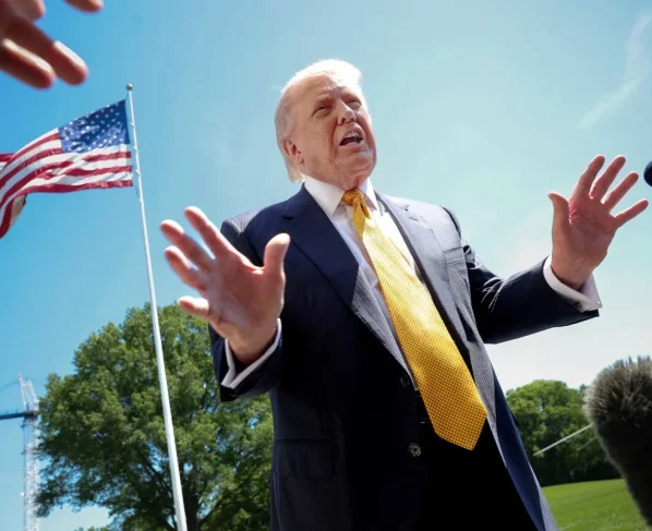 O presidente dos Estados Unidos Donald Trump