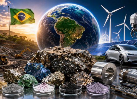 Terras Raras o Mineral estratégico que reposiciona o Brasil na nova disputa global