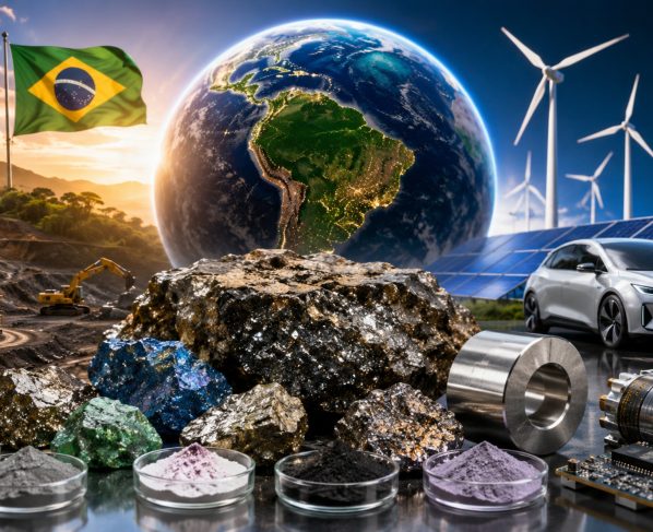 Terras Raras o Mineral estratégico que reposiciona o Brasil na nova disputa global