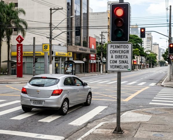 Converter à direita no sinal vermelho: motoristas que não sabem quando é permitido precisam conhecer esta regra fácil de entender