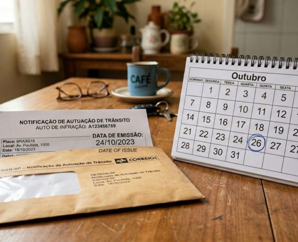 Multa chegou depois de 30 dias da infração: o que fazer