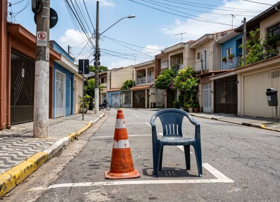 Vizinho colocou cone para reservar vaga na rua: você pode retirar e estacionar no lugar?