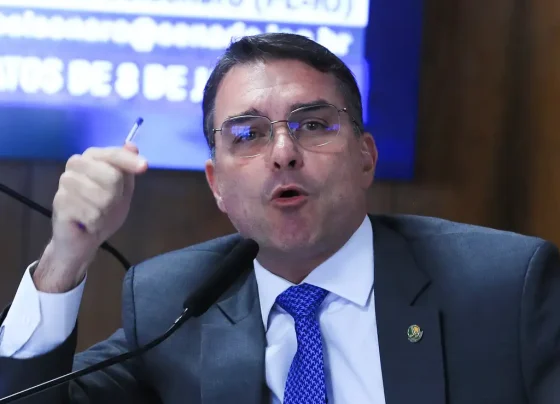 O senador Flávio Bolsonaro (PL-RJ).