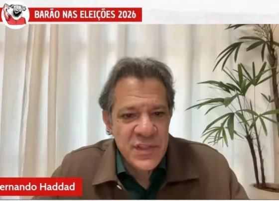 Haddad, em sabatina no Barão de Itararé