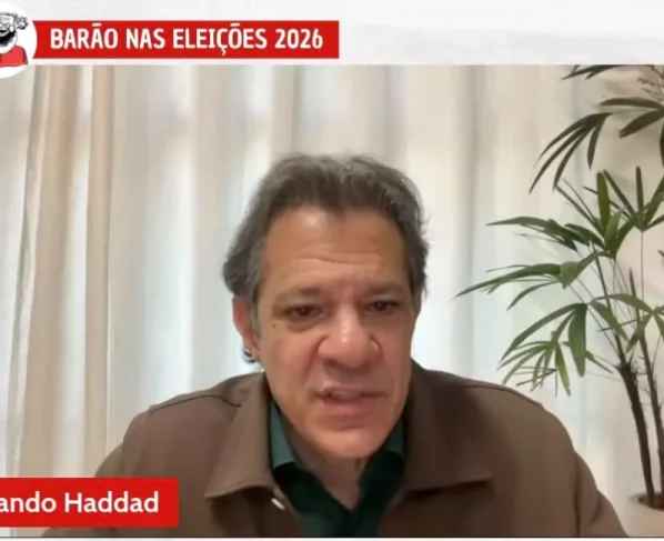 Haddad, em sabatina no Barão de Itararé